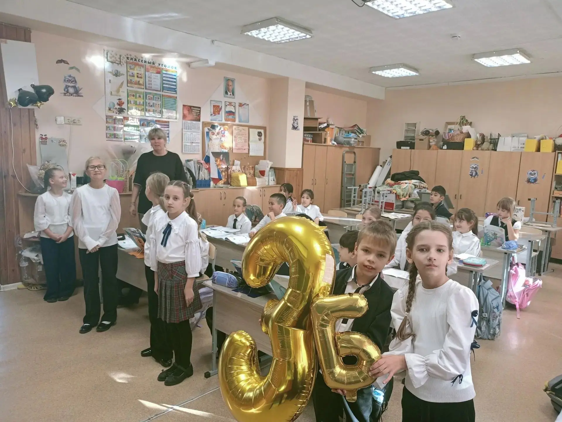 Ученики 3 «Б» подружились с ребятами из 1 «Б», 4 «А», 4 «Б» и 1 «А», а ещё познакомилис...