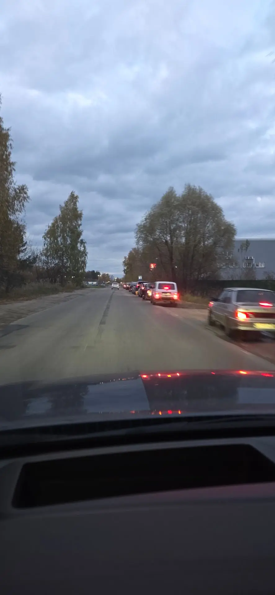 Лукойл 87 есть все кроме 100, очередь от поворота на систему