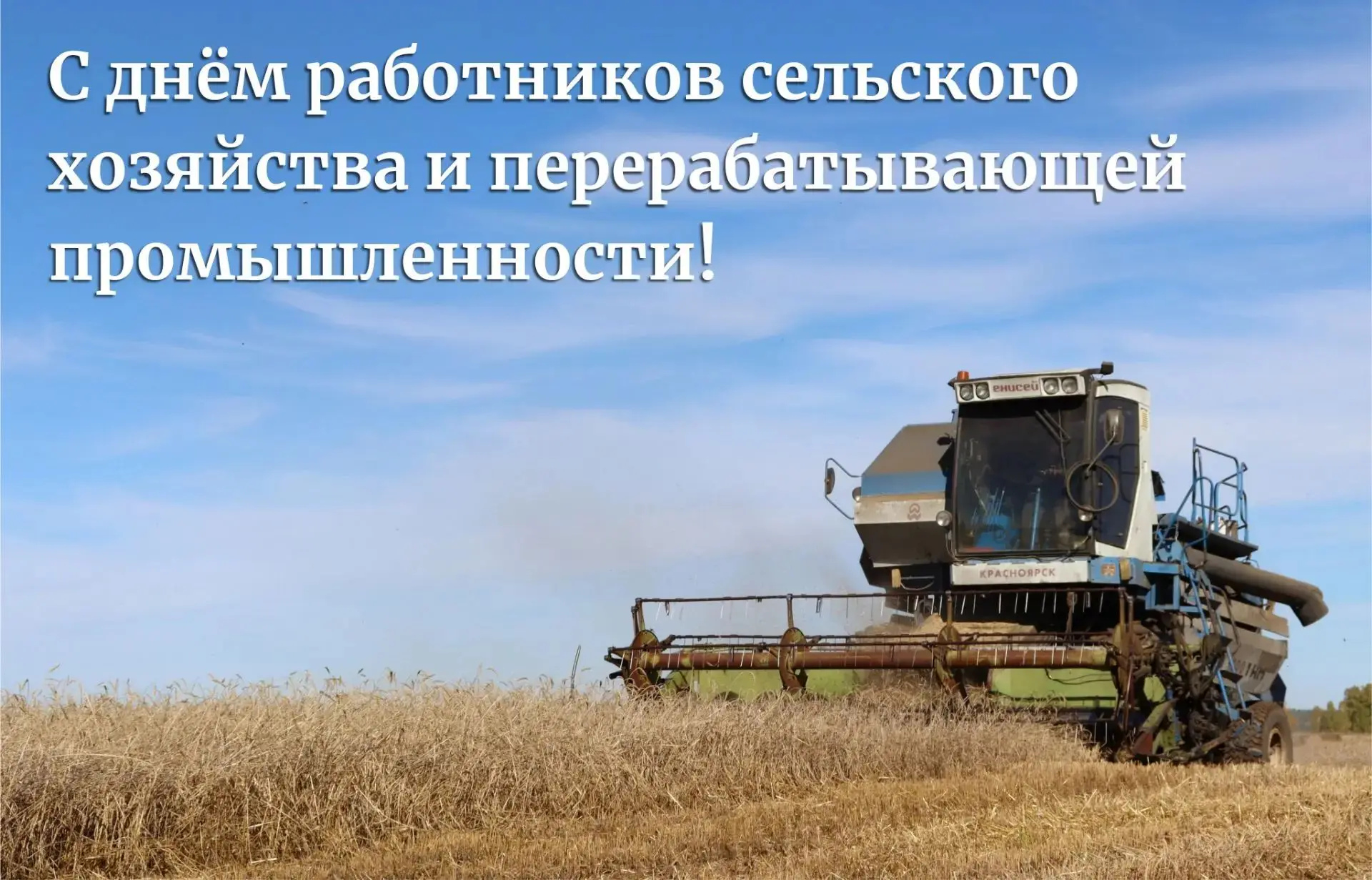 Уважаемые труженики села, работники агропромышленного комплекса и фермеры Братского рай...