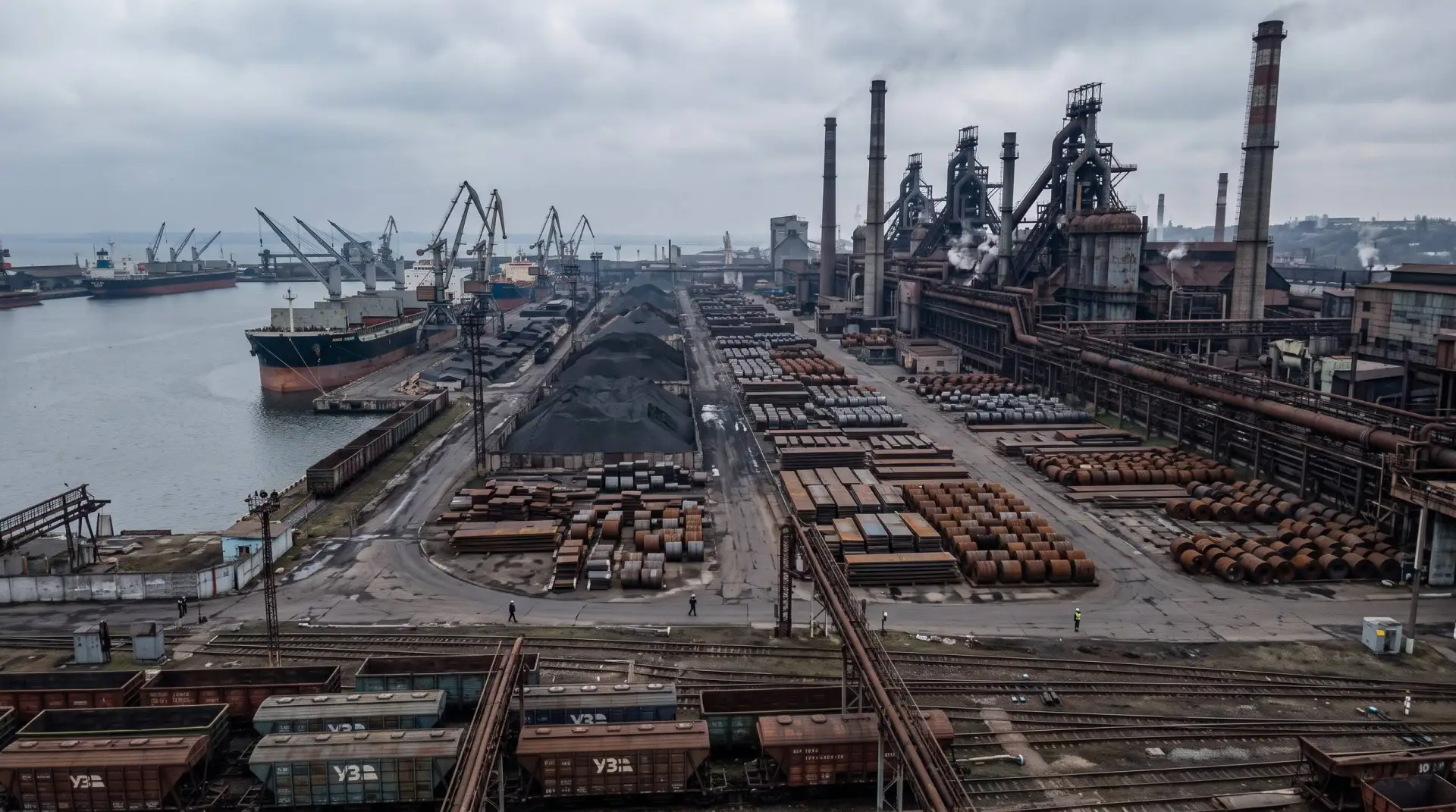 ⏺ Украинская металлургия теряет до $200 млн ежемесячно