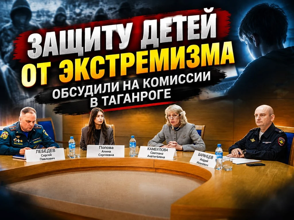 Защиту детей от экстремизма обсудили на комиссии в Таганроге