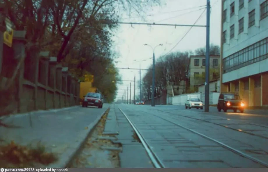 Улица Сергея Макеева в 2000-м году.