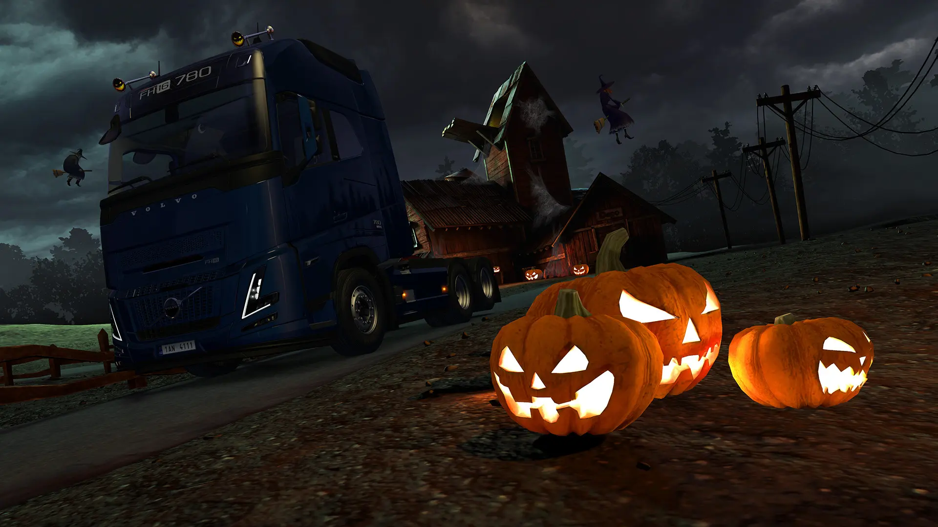 В Euro Truck Simulator 2 и American Truck Simulator снова открылись опасные дороги зага...