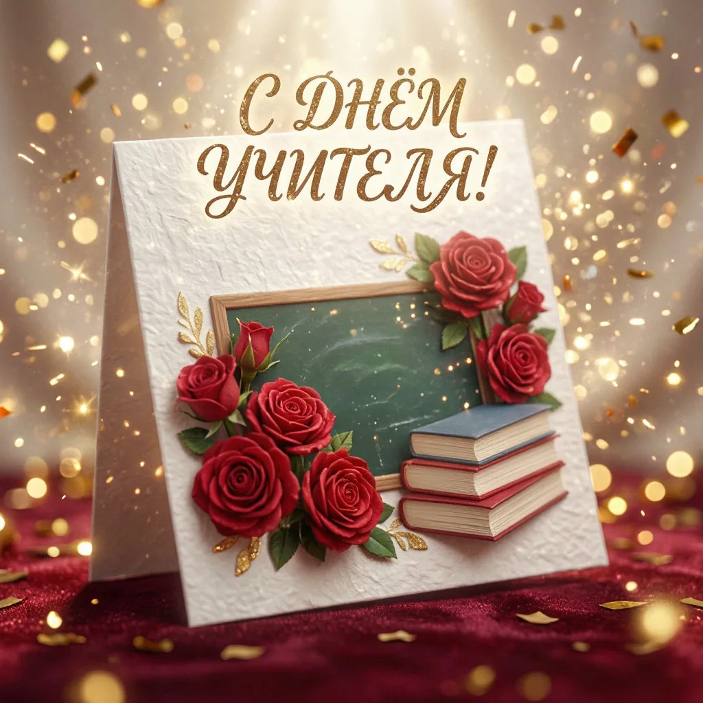 💥 С Днём учителя!