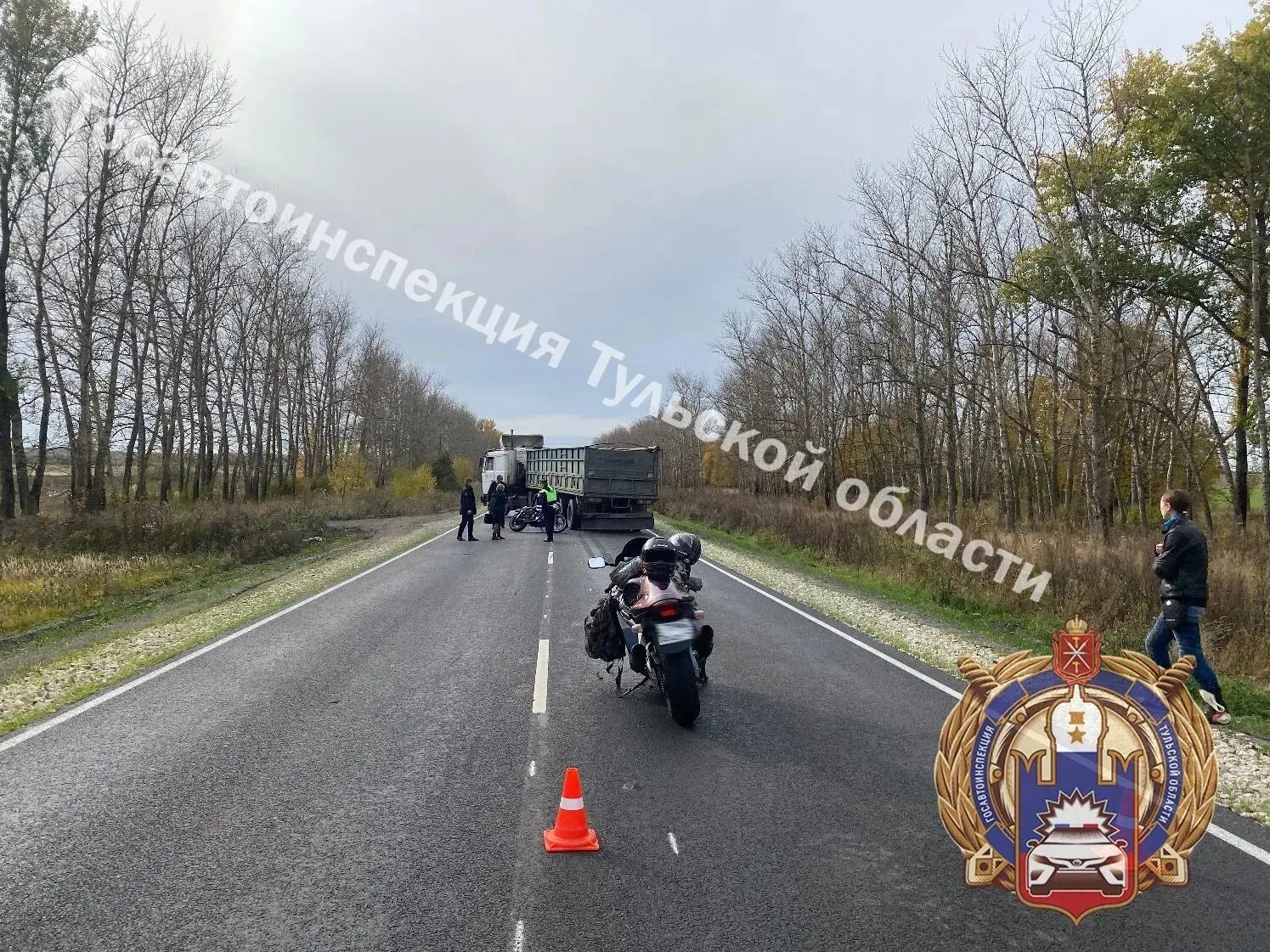 8 октября в Тульской области произошло два ДТП.