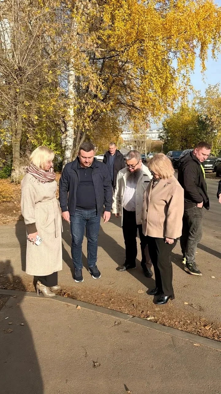 Контроль качества: в Ижевске прошла приемка объектов по программе «Пешеходный Ижевск».