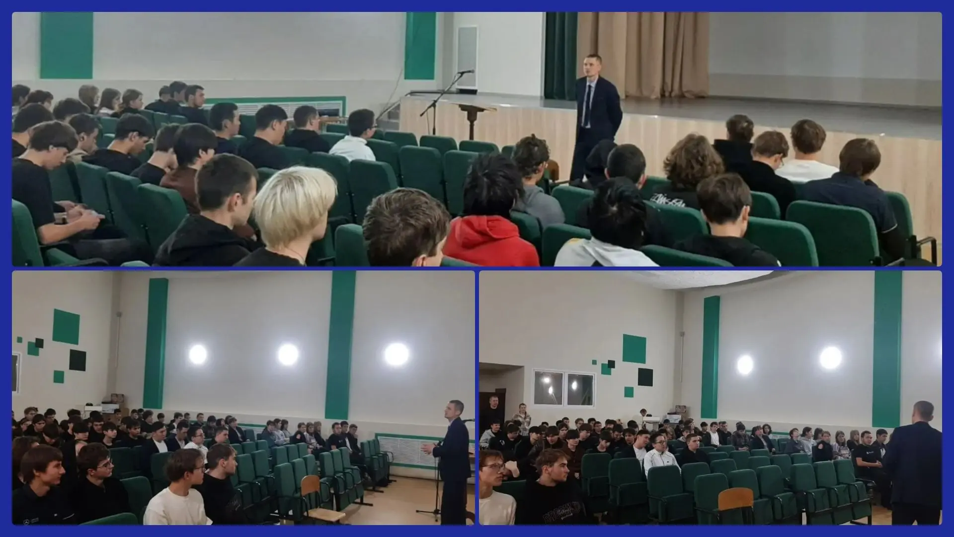 🎓 Представители ТГАСУ провели профориентационную встречу со студентами выпускных групп 🎓