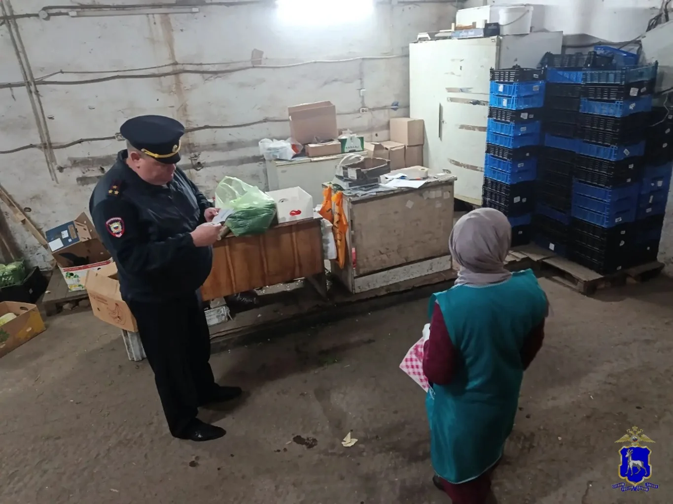 В Тольятти полиция нагрянула на объекты, где массово живут и работают мигранты