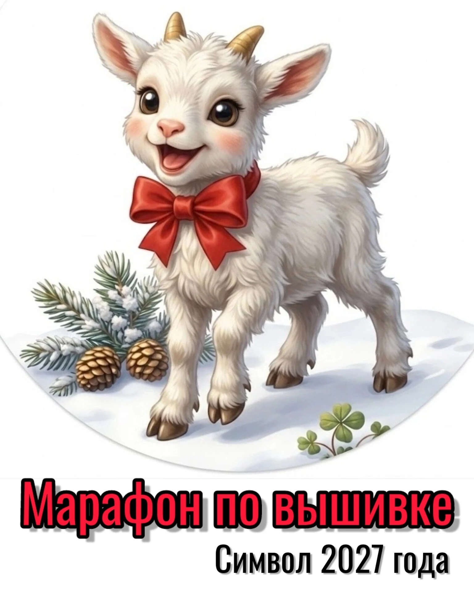 ✨Бесплатный марафон по вышивке символа 2027 года ✨ Открываю регистрацию