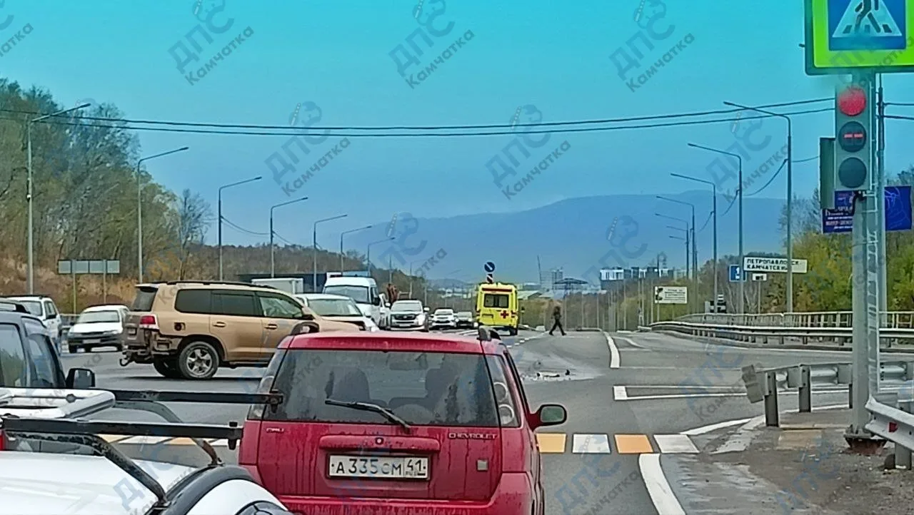 ДТП на "объездной" трассе с участием кареты скорой помощи