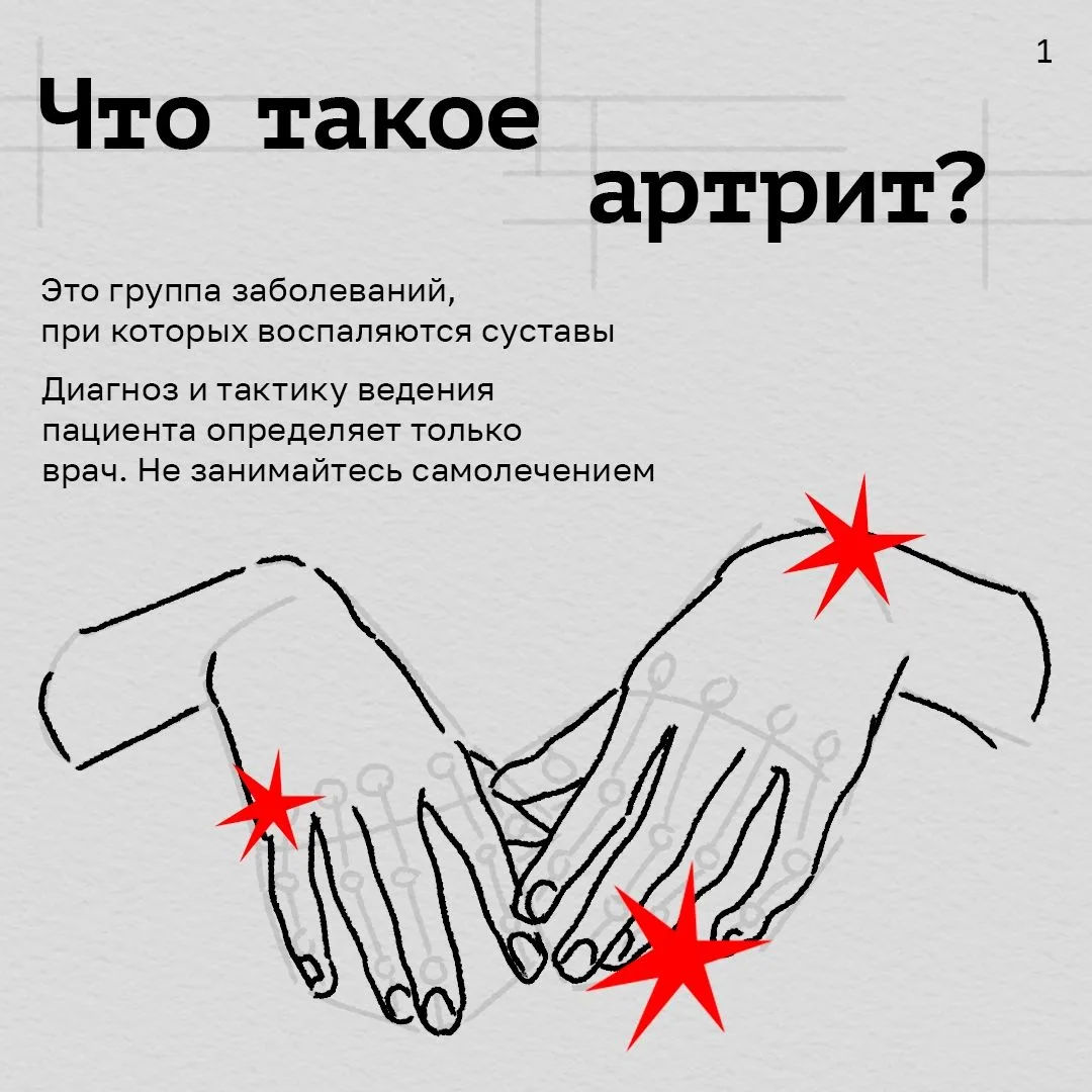 🦴 12 октября — Всемирный день борьбы с артритом