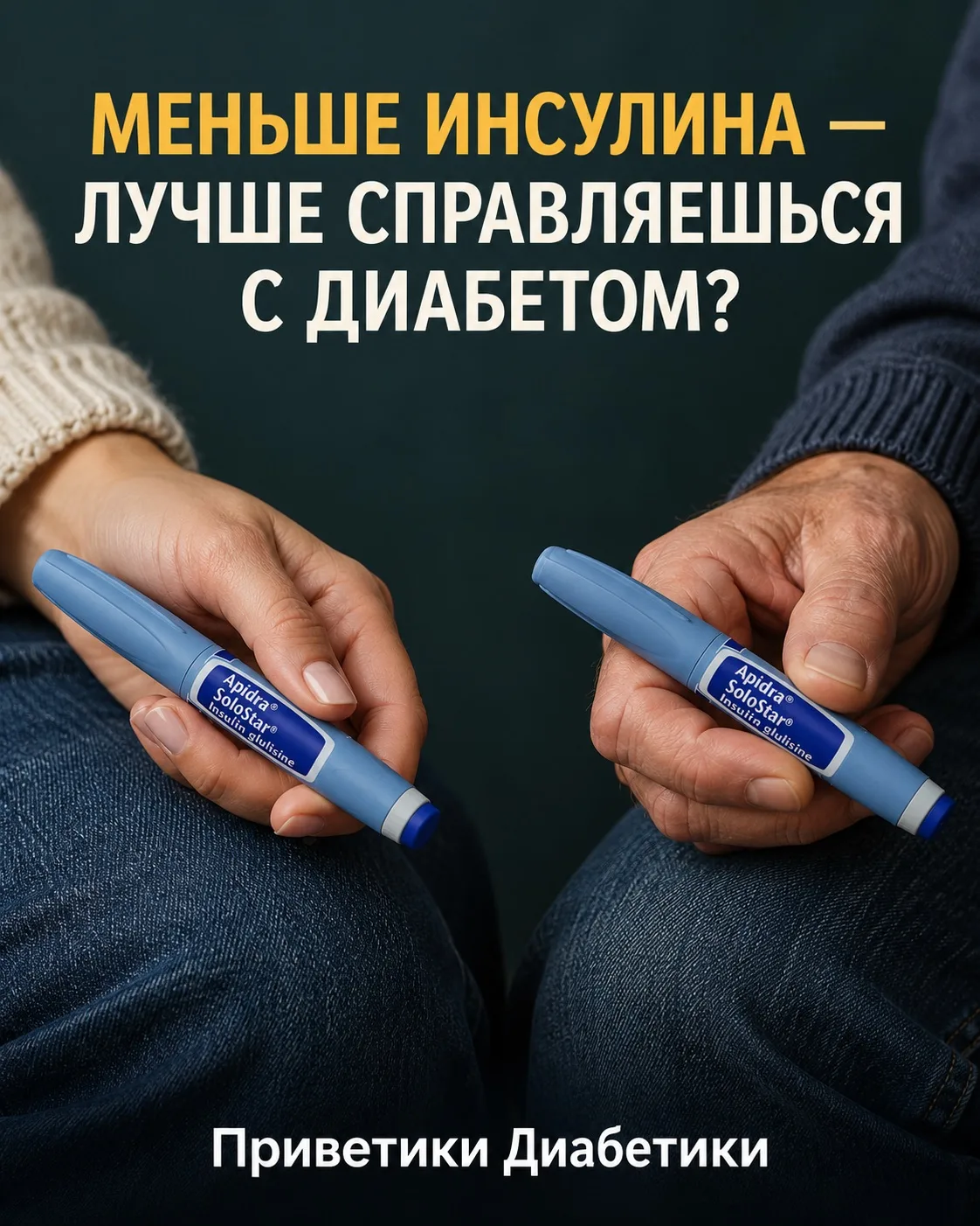 МЕНЬШЕ ИНСУЛИНА — ЛУЧШЕ СПРАВЛЯЕШЬСЯ С ДИАБЕТОМ?