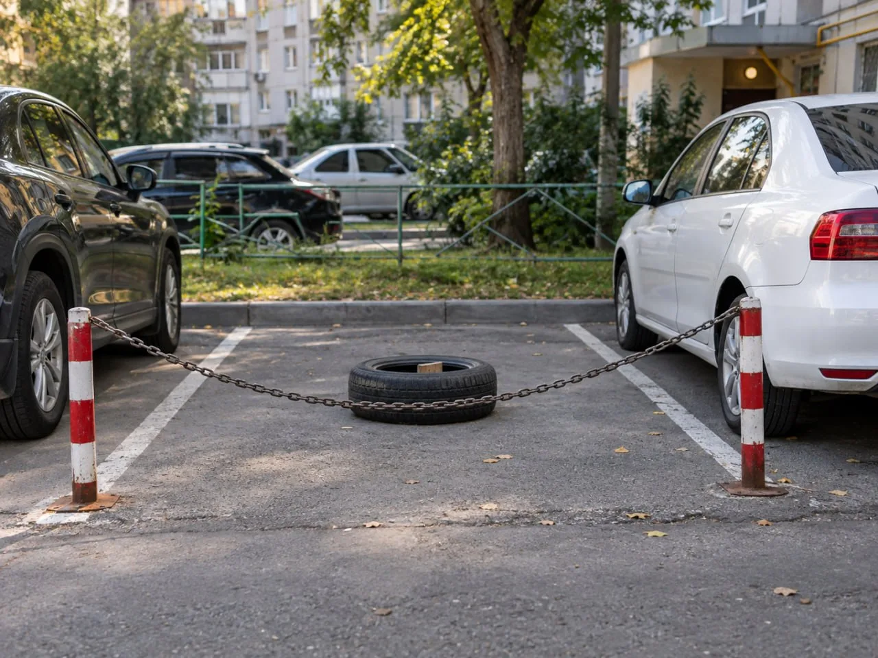 📌 #Ликбез: может ли сосед застолбить парковочное место во дворе?