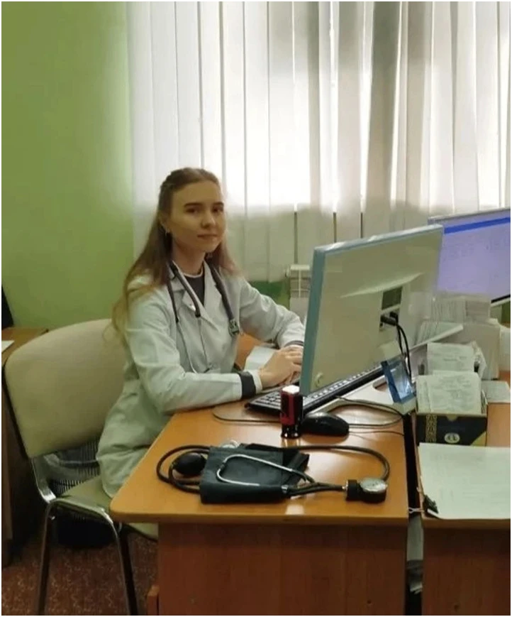 Знакомьтесь: ваш новый участковый терапевт — Анастасия Викторовна Черникова.
