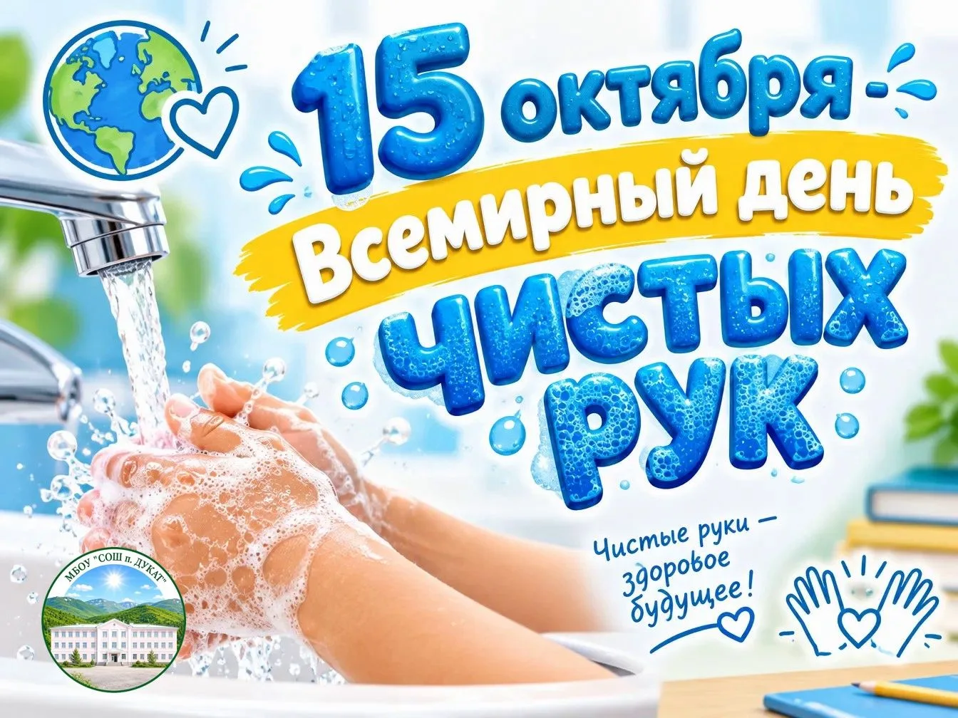 🖐🧼✨ Чистые руки — залог здоровья!