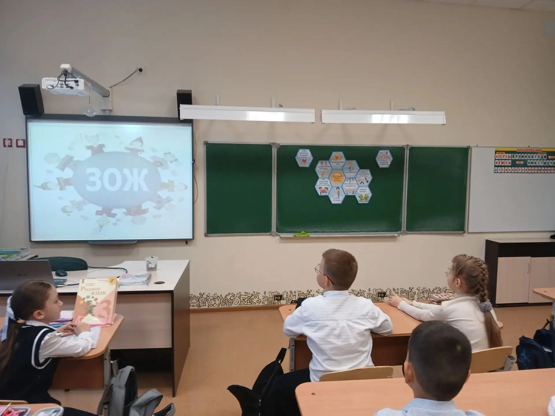 📌Сегодня в нашей школе прошел классный час на тему «Мы — за здоровый образ жизни»!