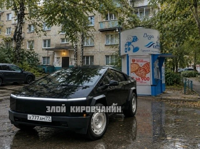 вот такая мощная машина приехала в Киров,