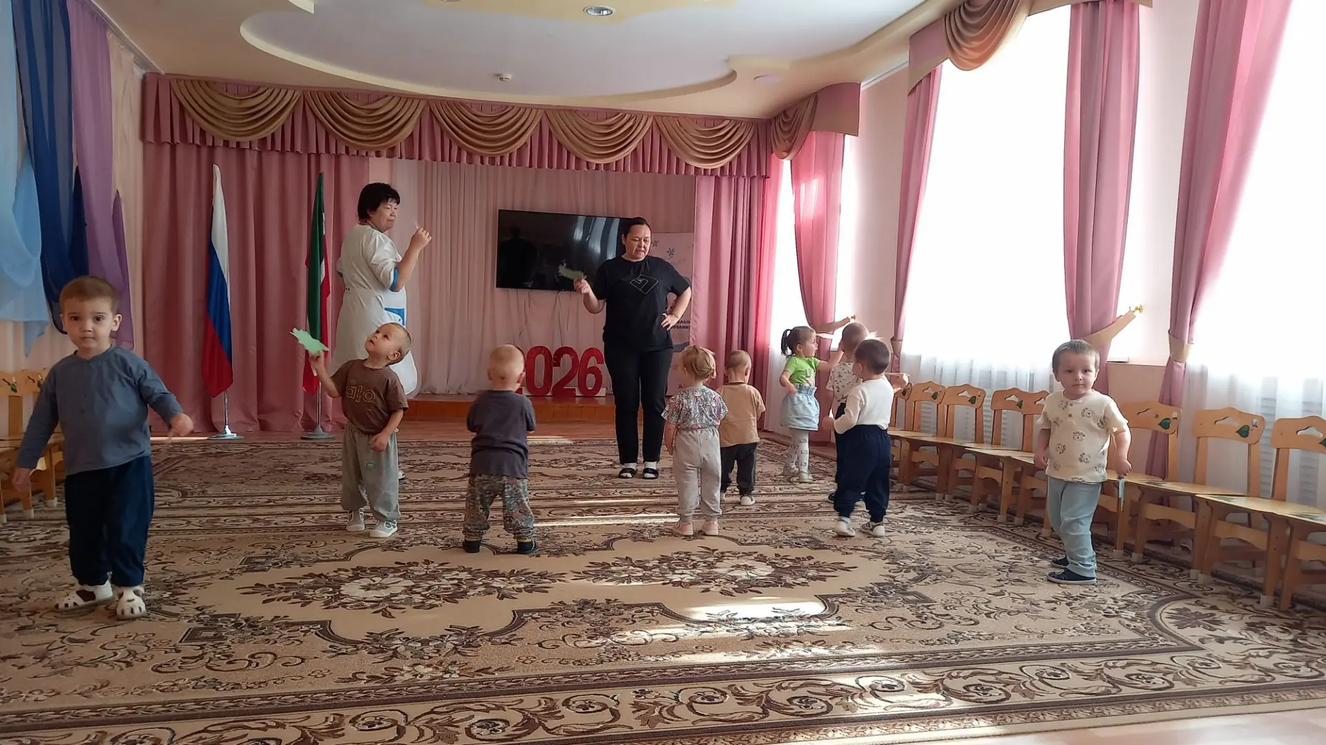 ✅Музыкальное занятие в группе "Лучики"