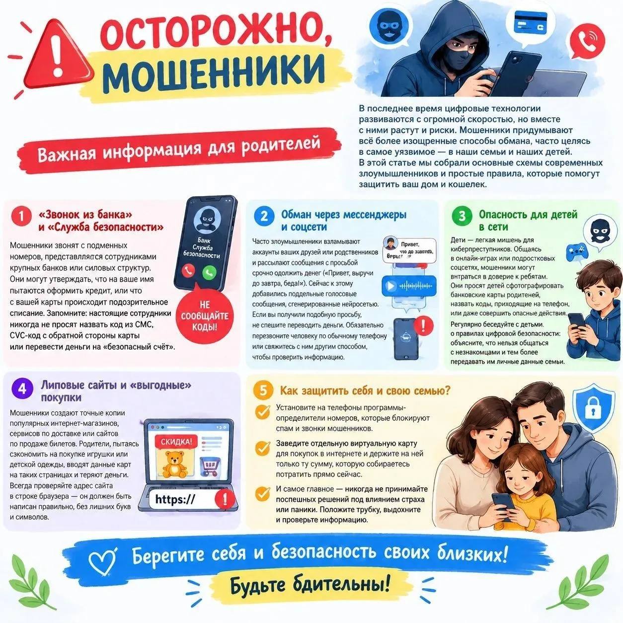 ️Осторожно , мошенники!