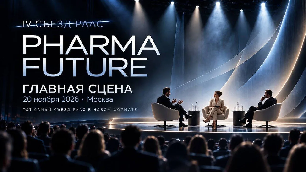 РААС представила новый формат отраслевого события «Pharma Future:Главная сцена»