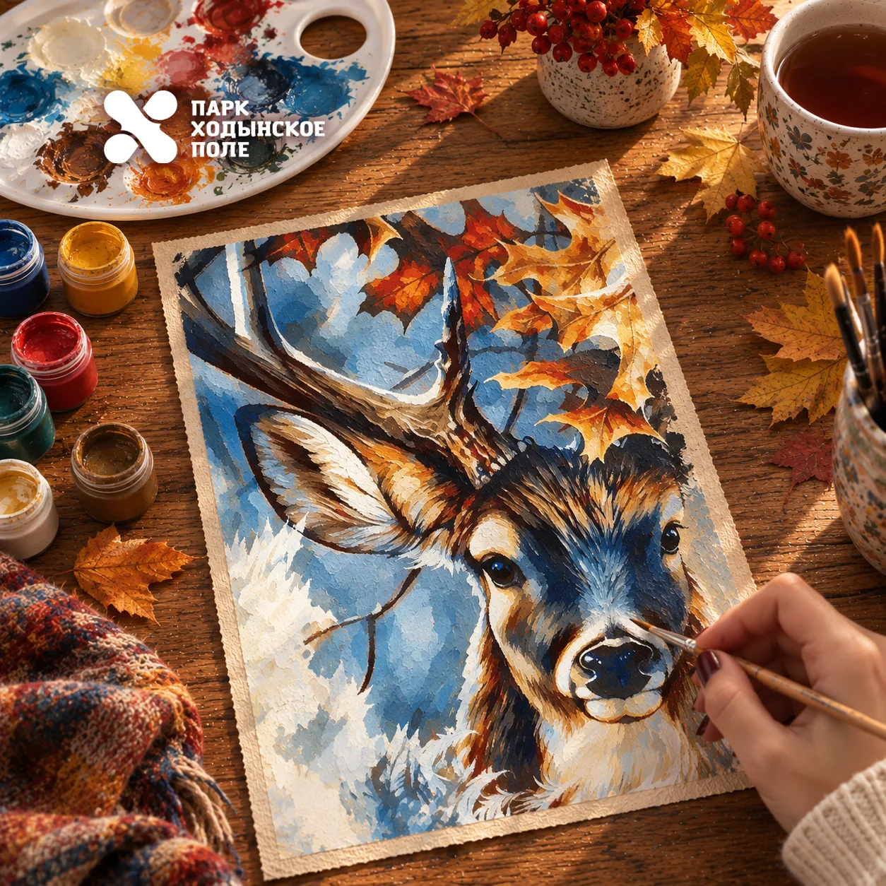 🎨 Уже завтра — творческий вечер в парке «Ходынское поле»!