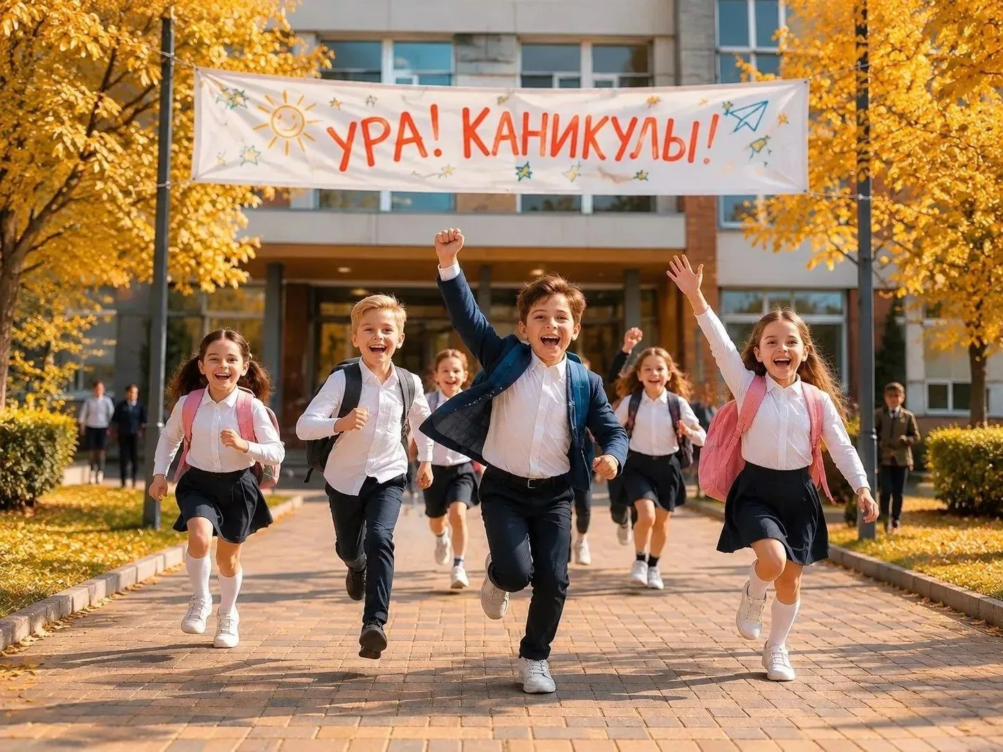 ⚡ Осенние каникулы в школе будут длиннее зимних