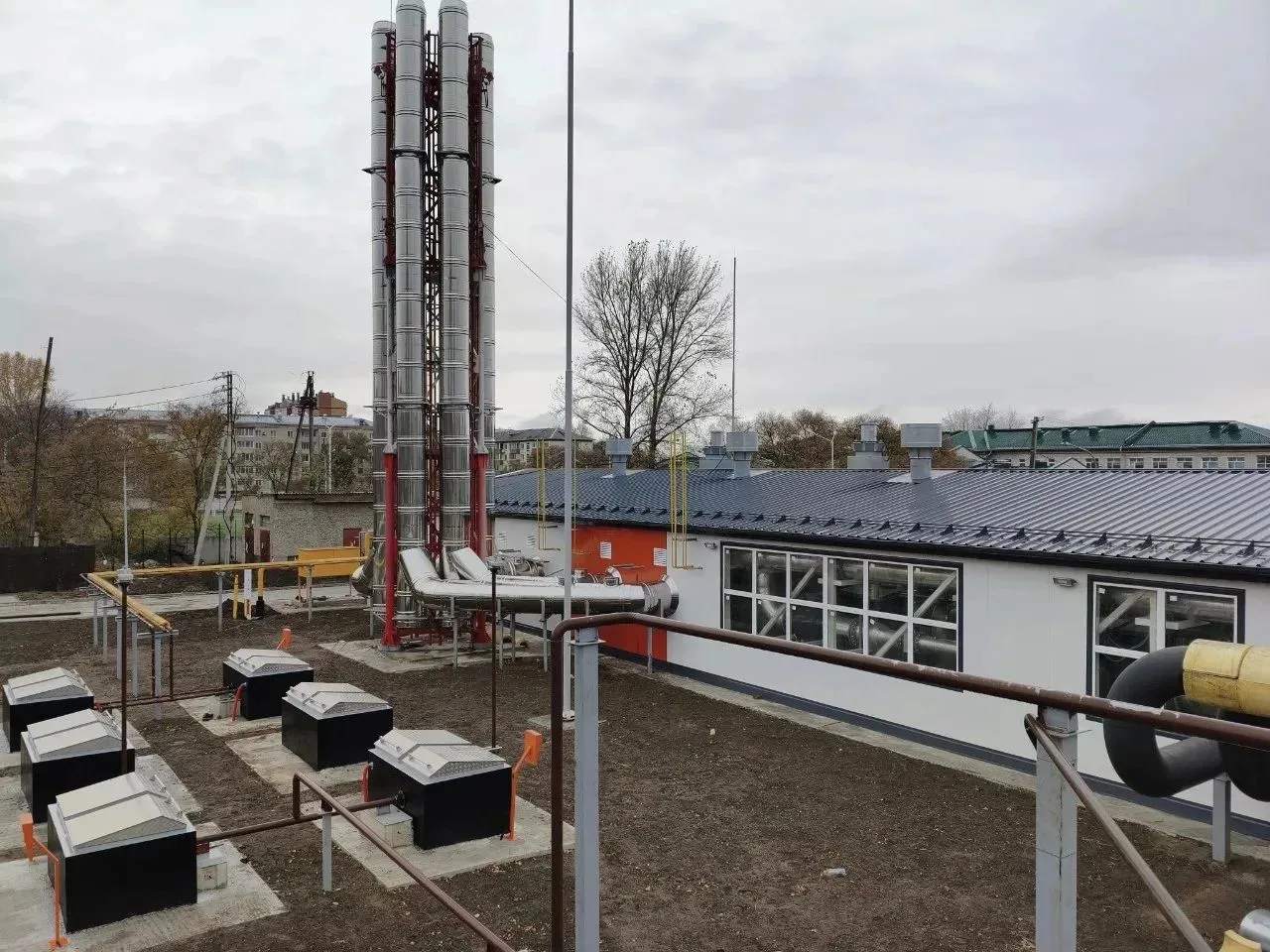 В Свободном завершают строительство новой газовой котельной