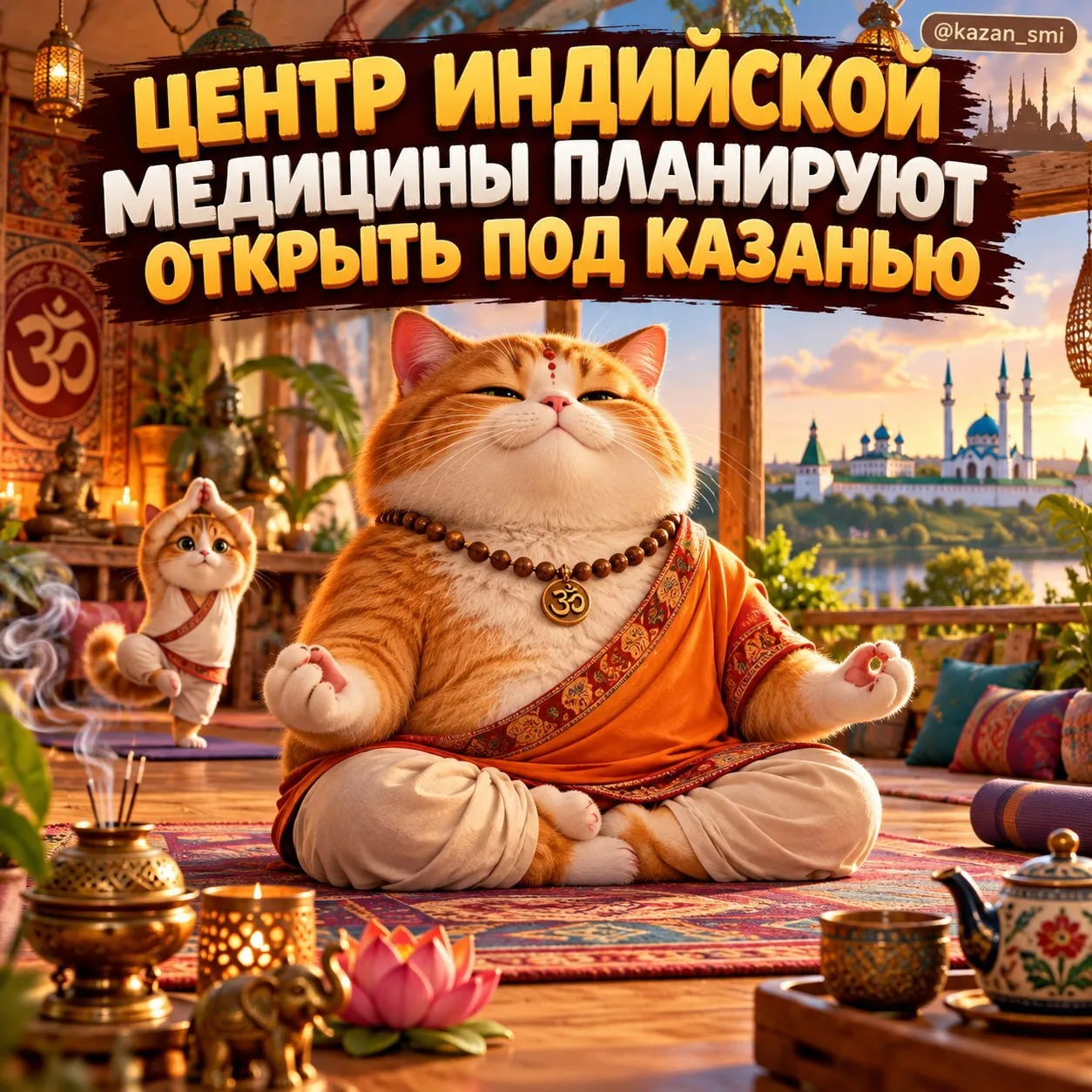🇮🇳 Центр индийской медицины планируют открыть под Казанью