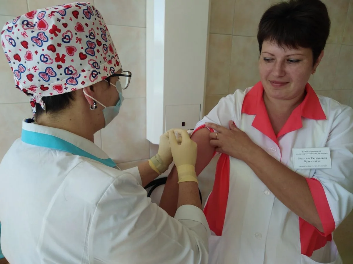 🩺 В Чернском районе проходит вакцинация от гриппа​