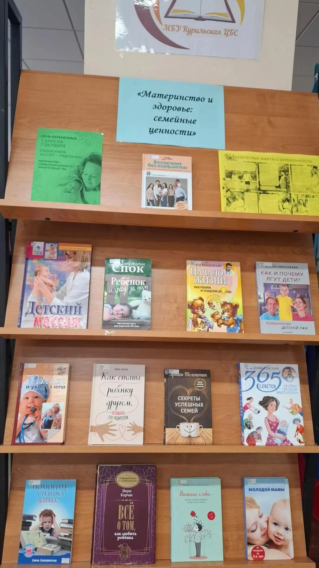 Библиографический обзор у книжной выставки