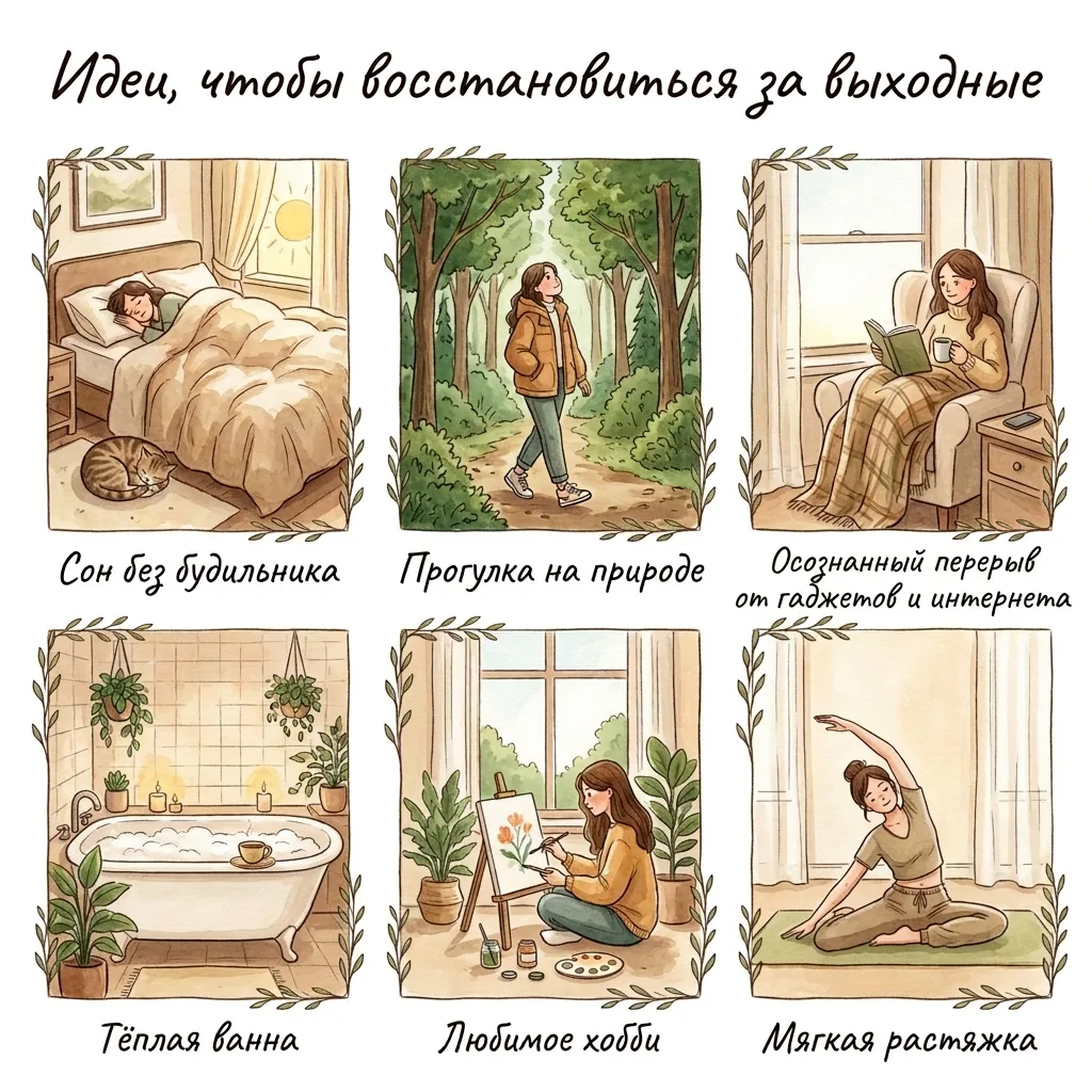 👋 Поздравляем с окончанием рабочей недели! Пусть эти выходные станут временем для себя...