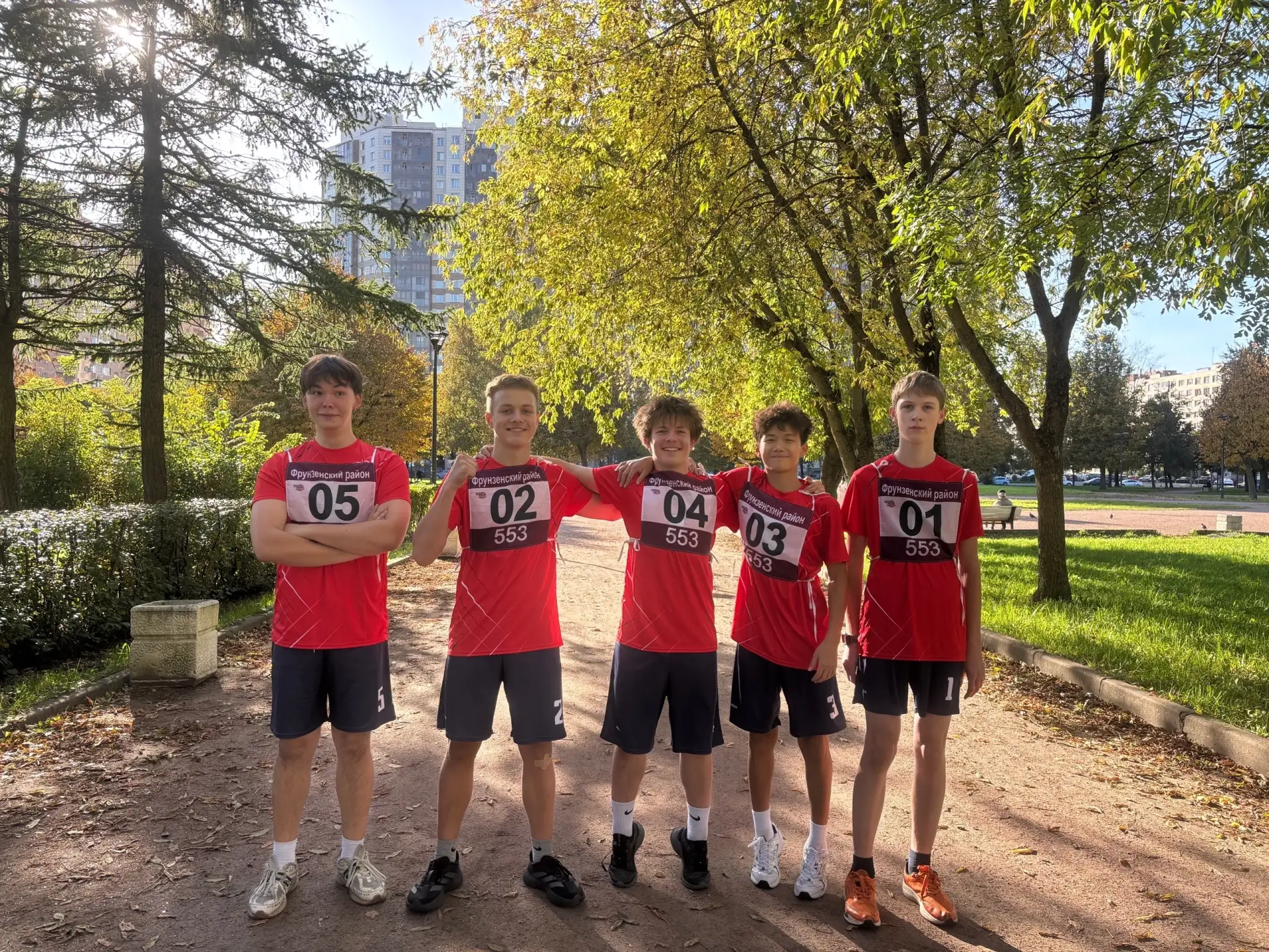🍂🏃 «Осенний кросс — 2026»: забег юношей 9 и 11 классов