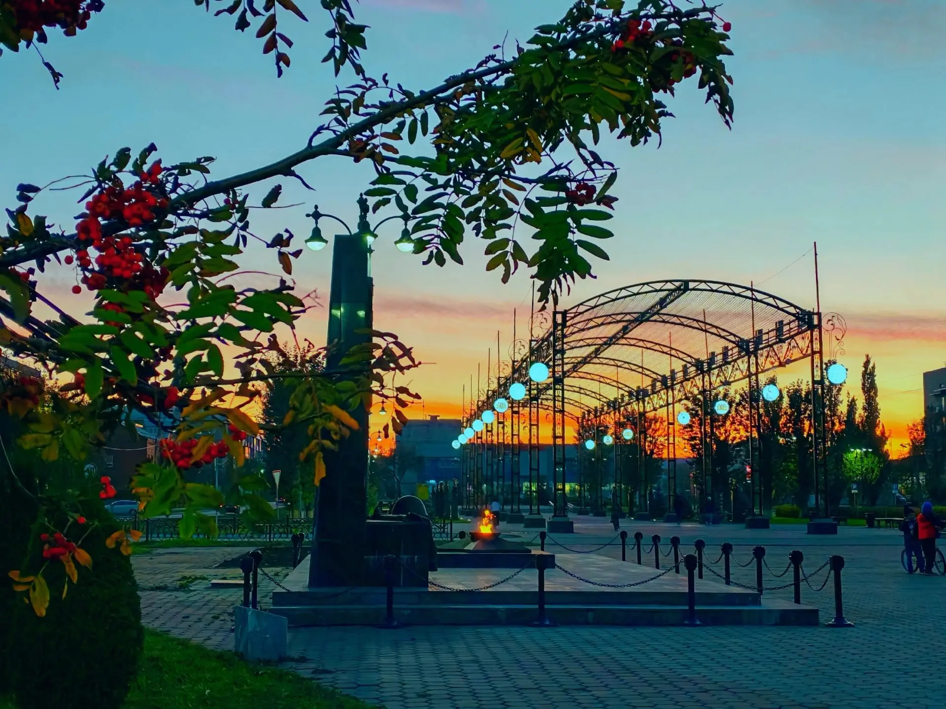 Наш прекрасный ночной Ирбит ❤❤️❤️️