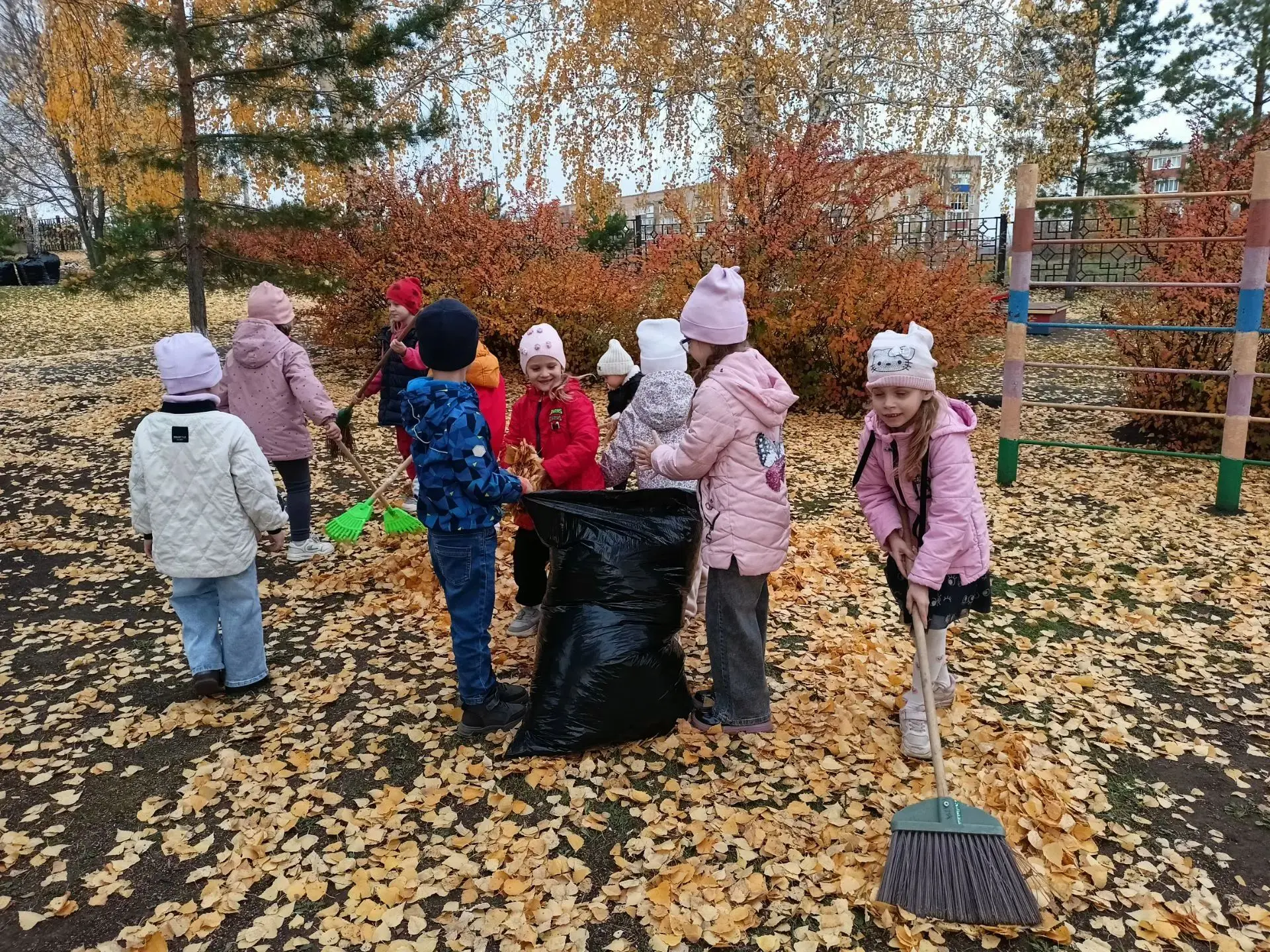 🍁Осенний десант в группе компенсирующей направленности "Сказка"🍁