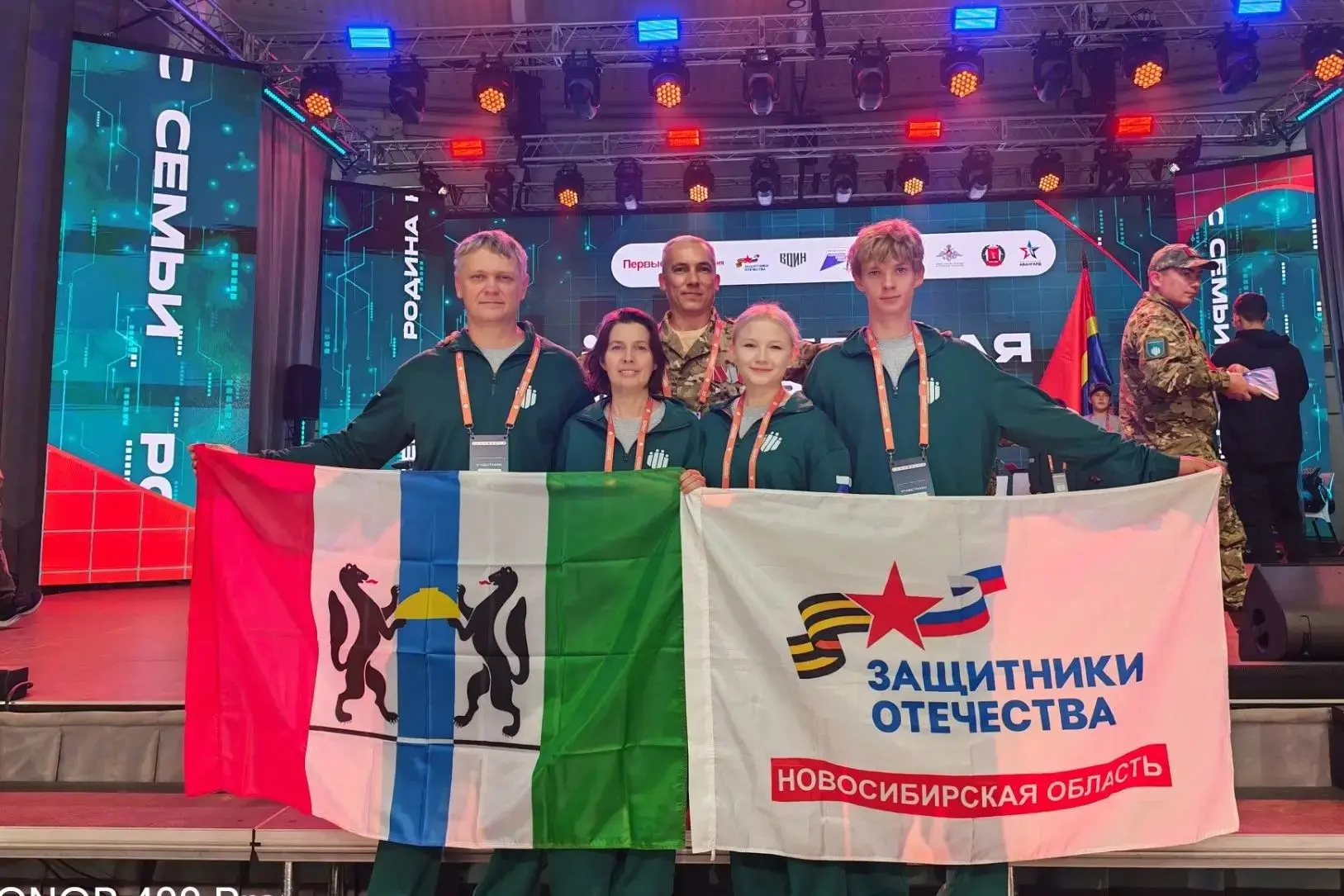 Наши в Волгограде – болеем за семью Храмушкиных🙌