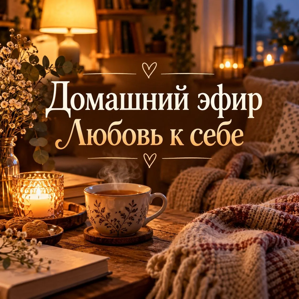 ☕️ СЕГОДНЯ В 20:00 — ДОМАШНИЙ ЭФИР