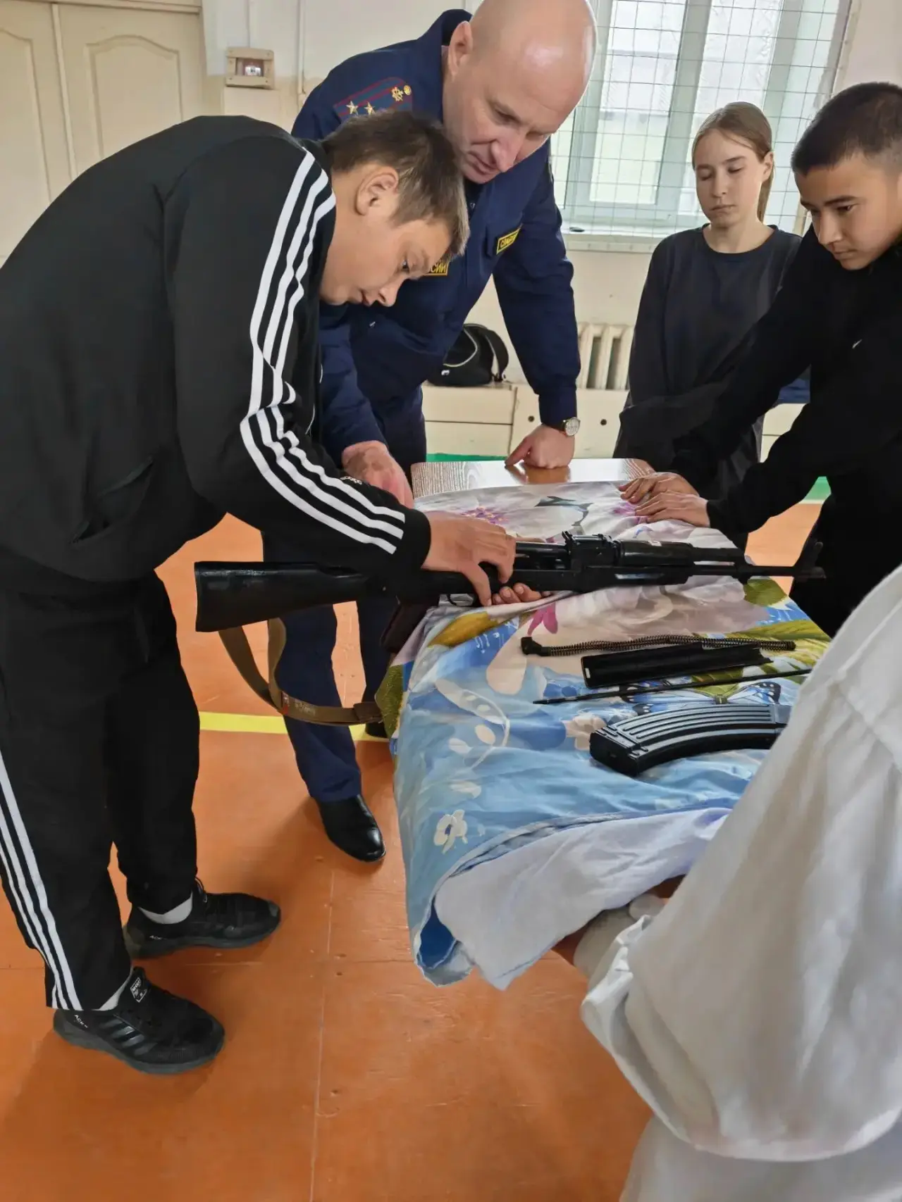 Первое занятие кадетского класса — прошло на одном дыхании!