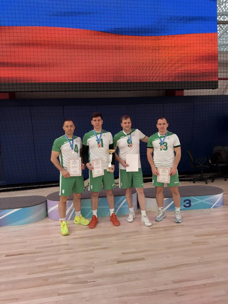 🏆 Две бронзы завоевали пуровские волейболисты на XXIV Спартакиаде ЯНАО