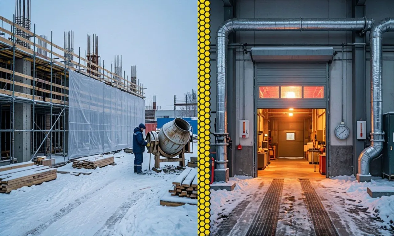 🏗 Стройка & Завод: чем отличается подготовка к зиме?