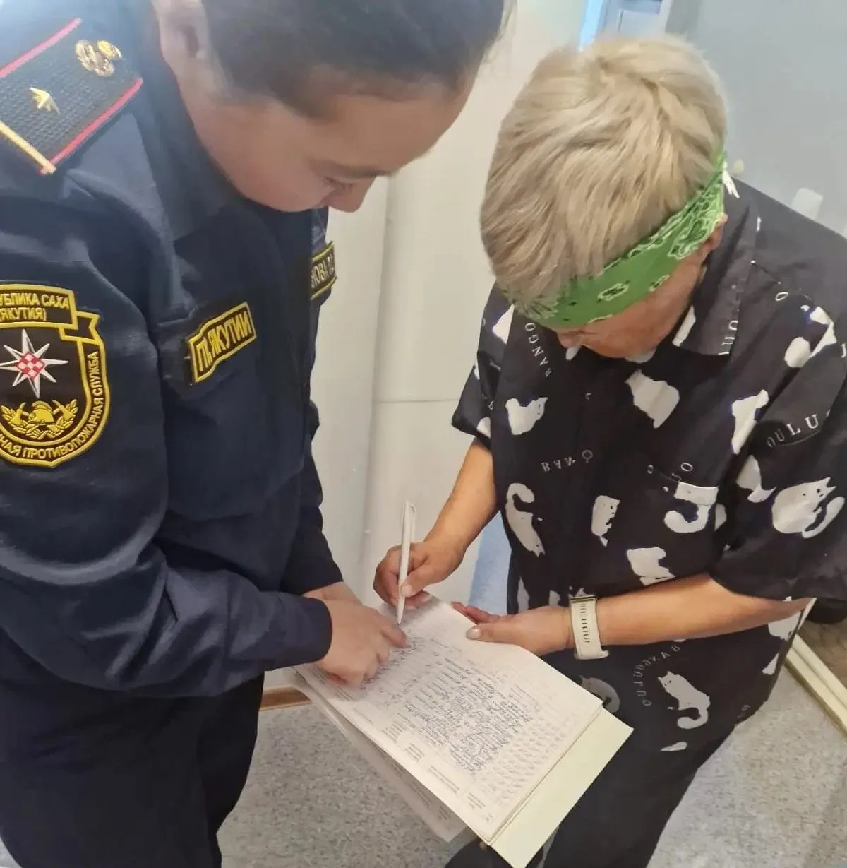 В Намском улусе продолжается установка АДПИ и операция «Безопасный гараж»