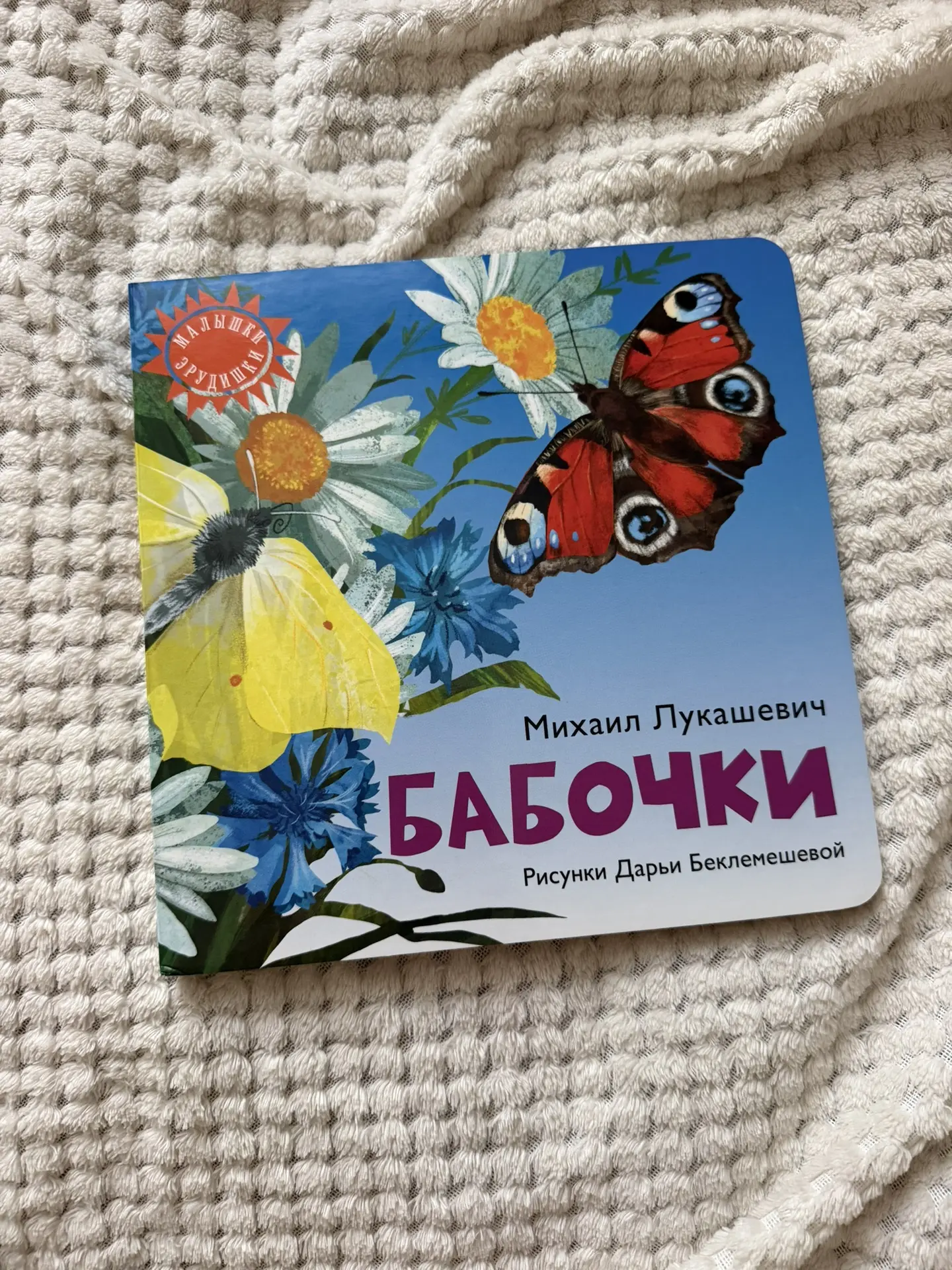 Чудесная книга для знакомства с природой: «Бабочки» Михаила Лукашевича (издательство Ар...