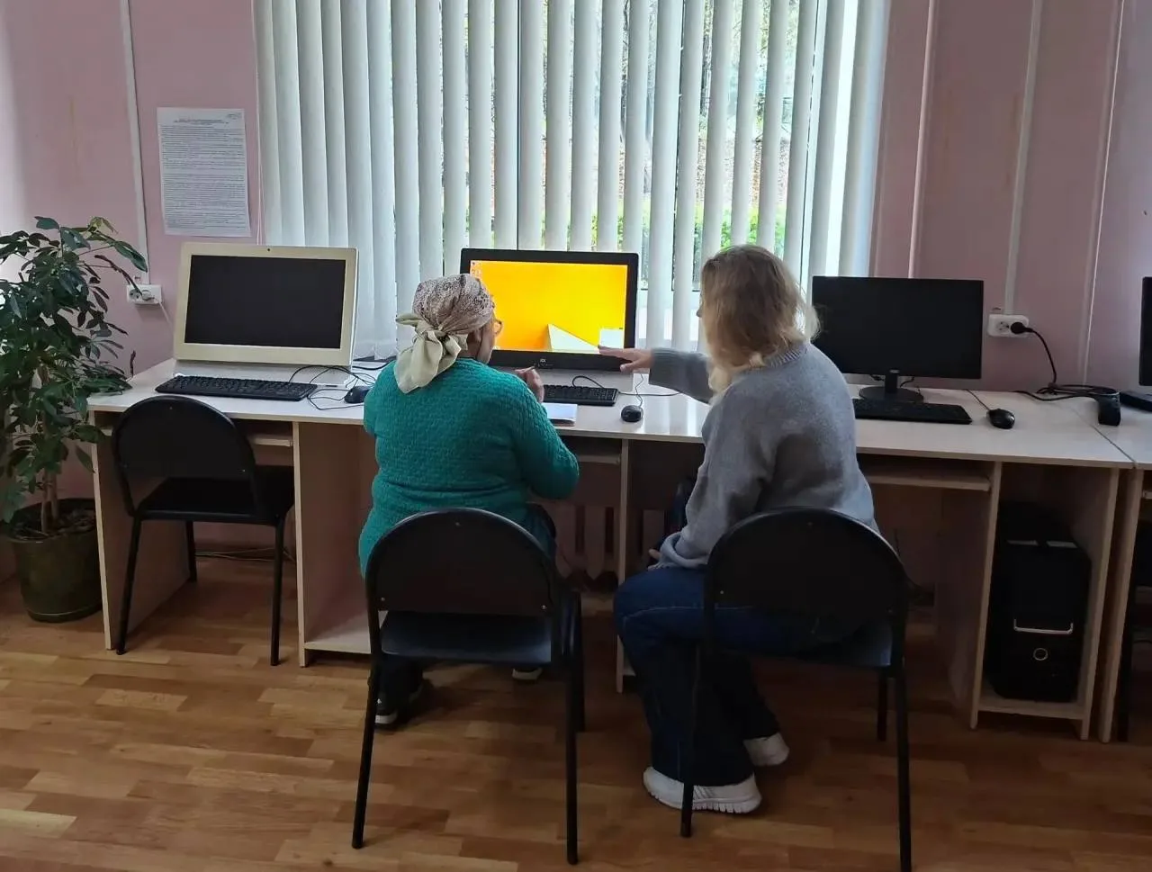 В клубе «Компьюник» учились работать с Word