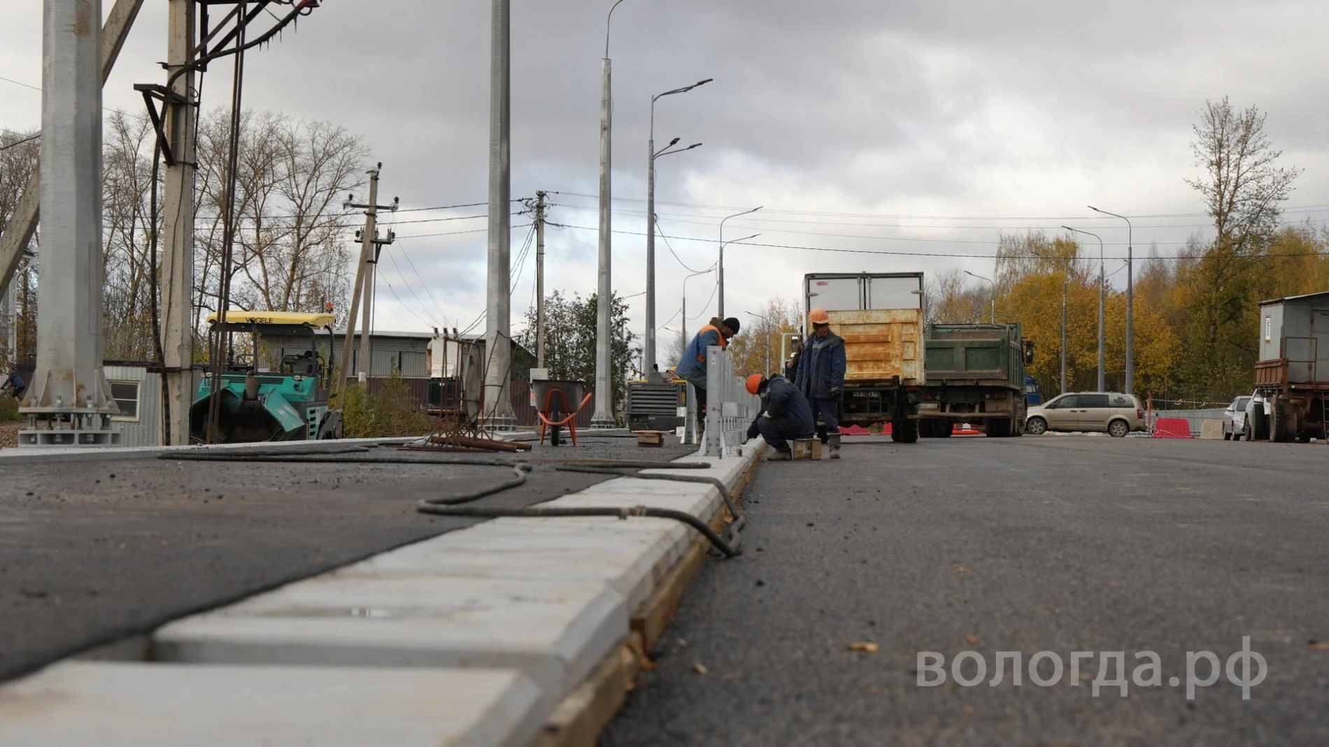 Более 95% составляет готовность Некрасовского моста в Вологде