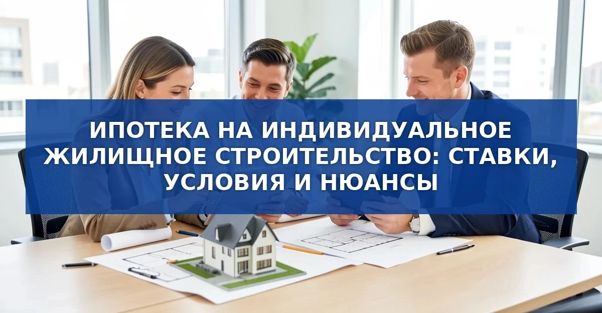 Ипотека на индивидуальное жилищное строительство (ИЖС)