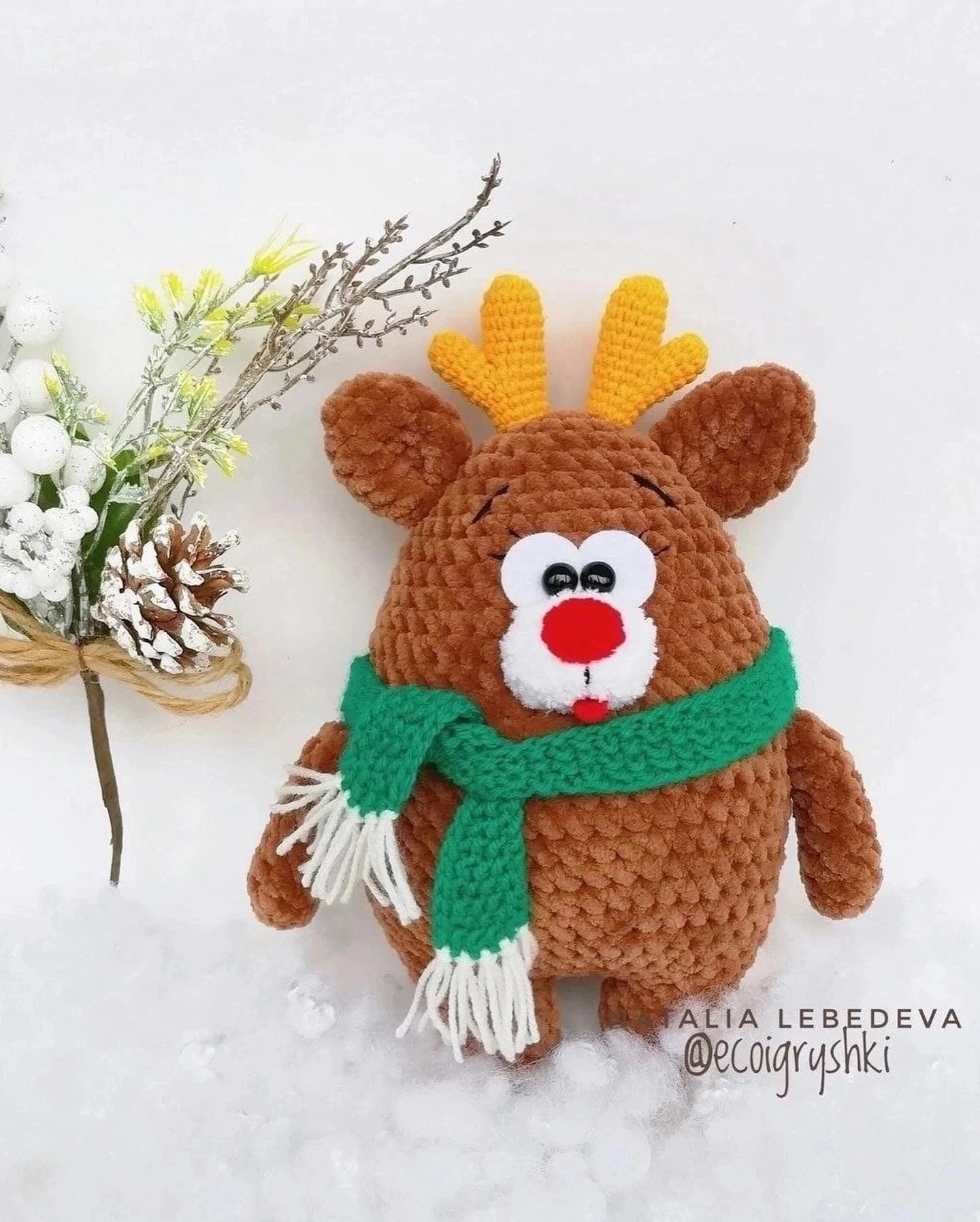 Олень пухляш