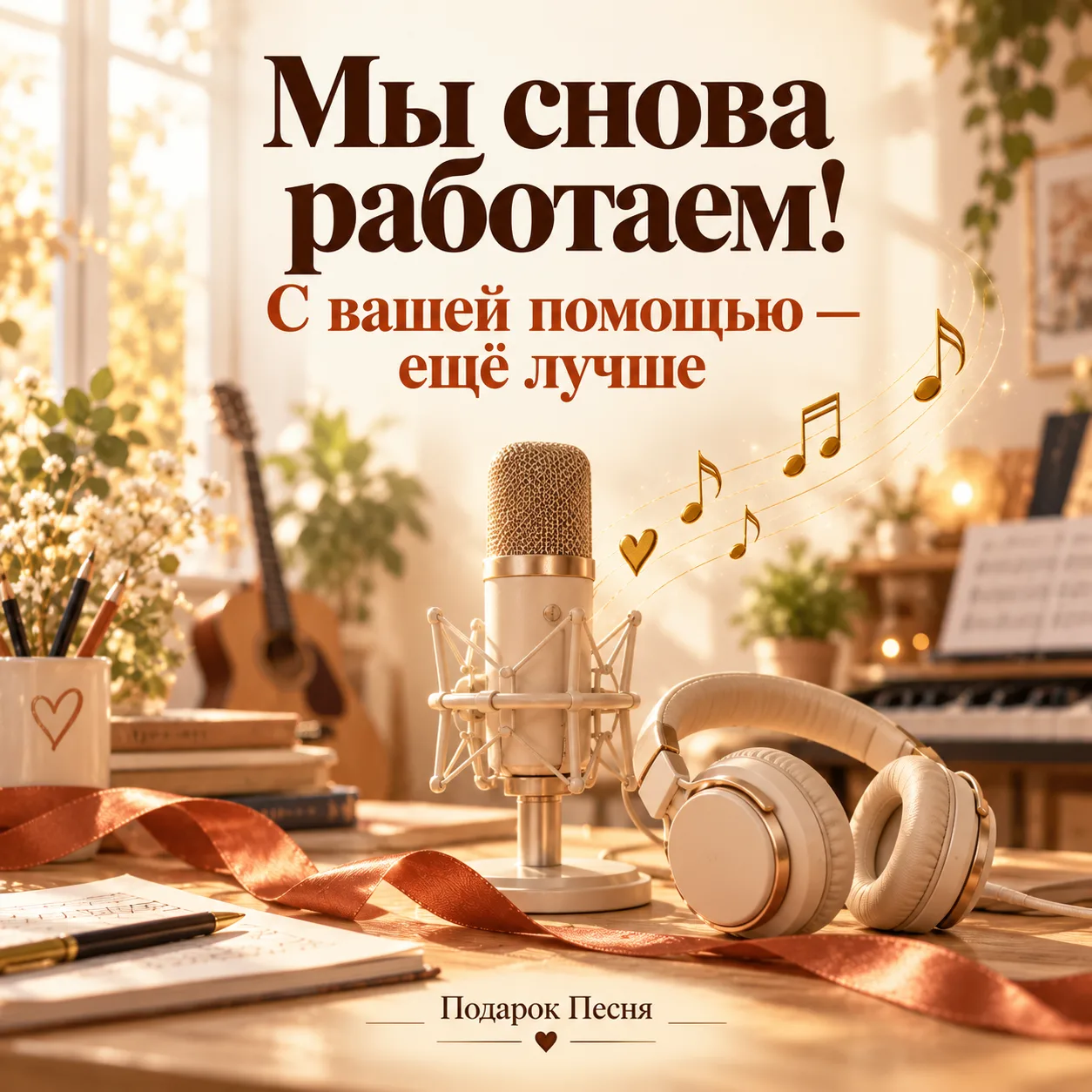 🎶 «Подарок Песня» снова работает!