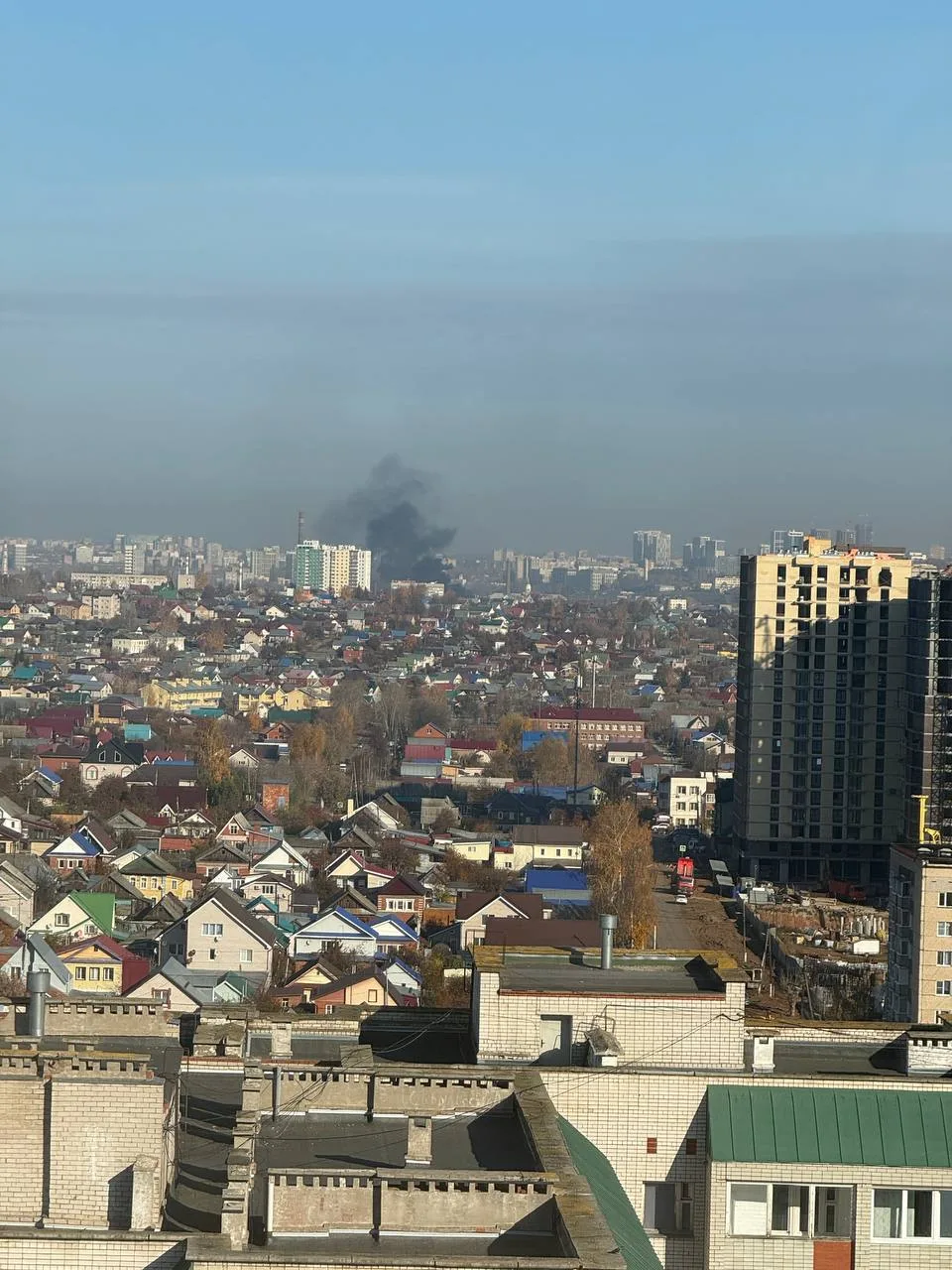 что то на татар базаре сильно горит
