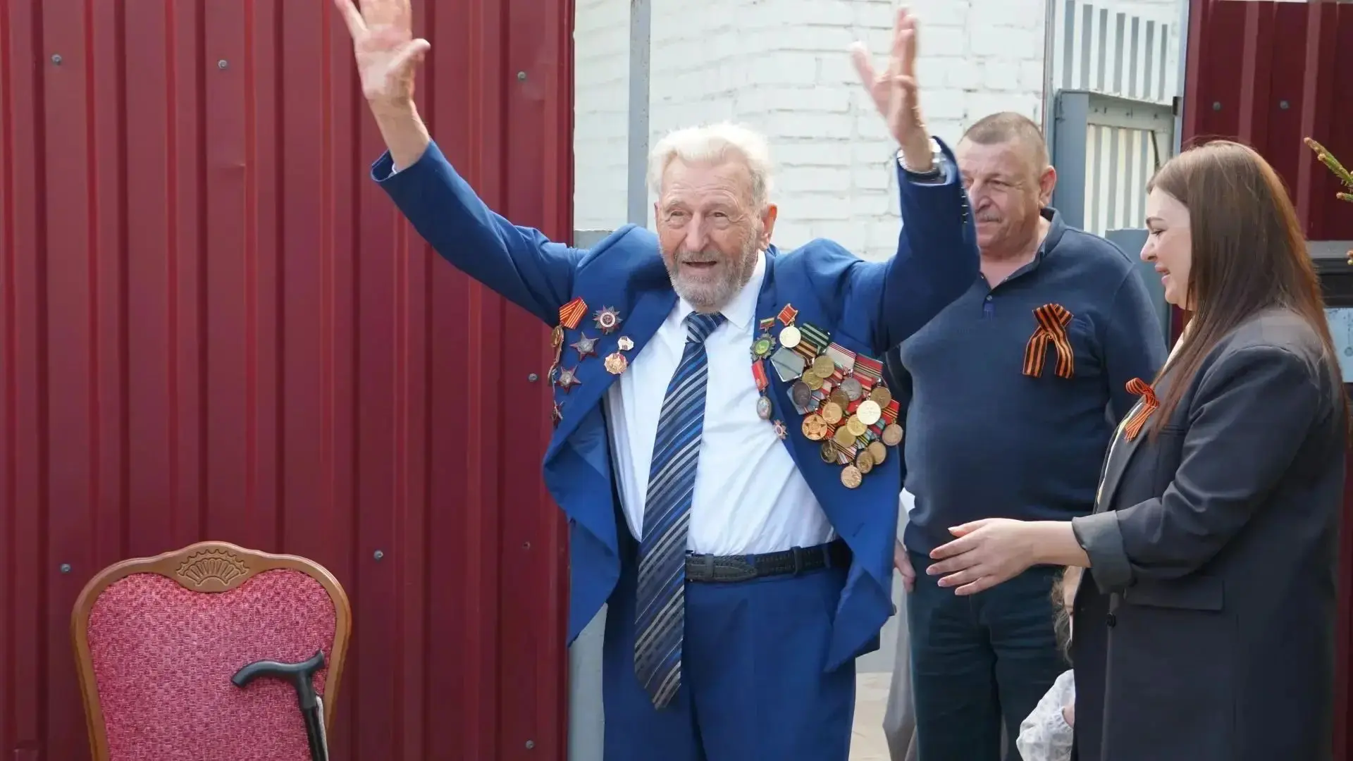🥳Александру Курцеву из Бузулука исполнилось 102 года.