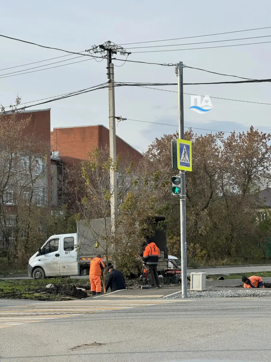 На улице 1 Мая продолжается благоустройство