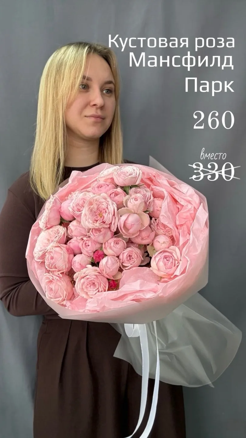 Роза, в которую влюбляешься с первого взгляда – Мансфилд Парк 💕